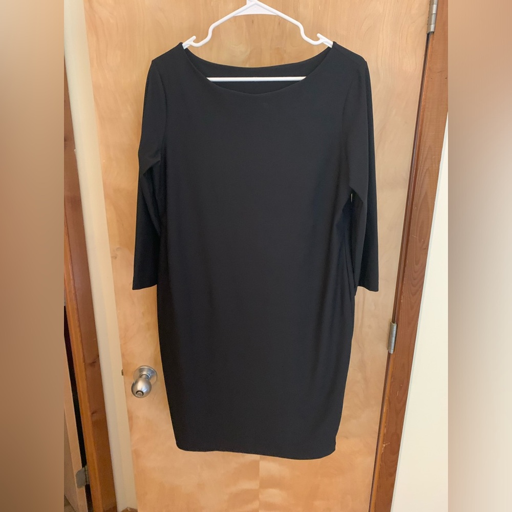 Like new Spanx brand slimming black dress